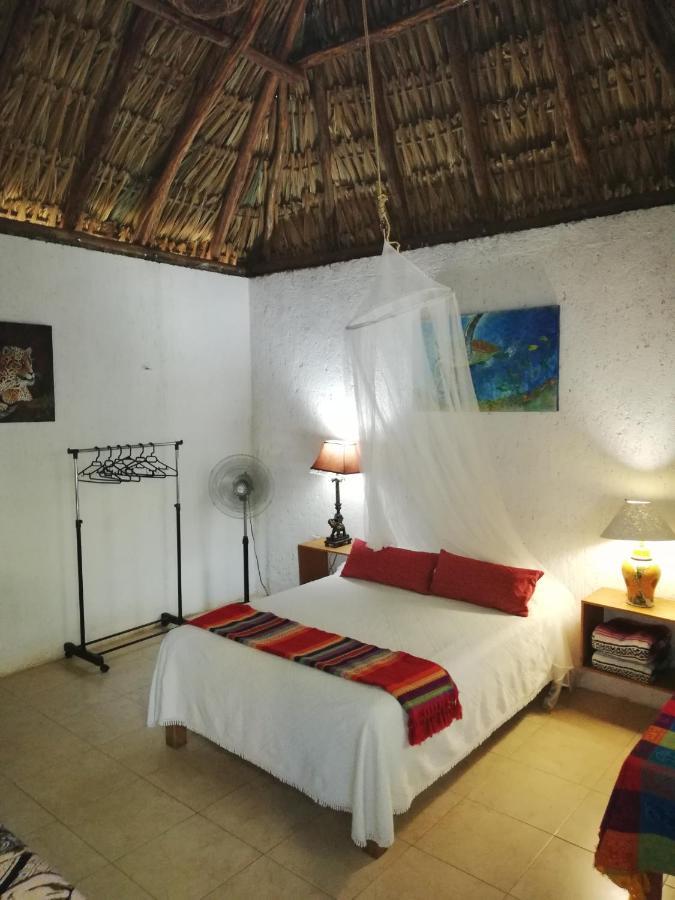 Mayan Bungalow Near Chichen Exterior foto