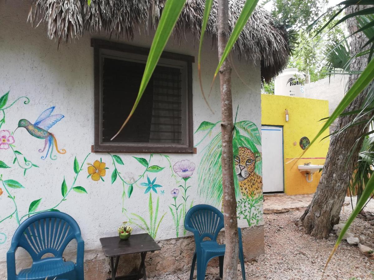 Mayan Bungalow Near Chichen Exterior foto