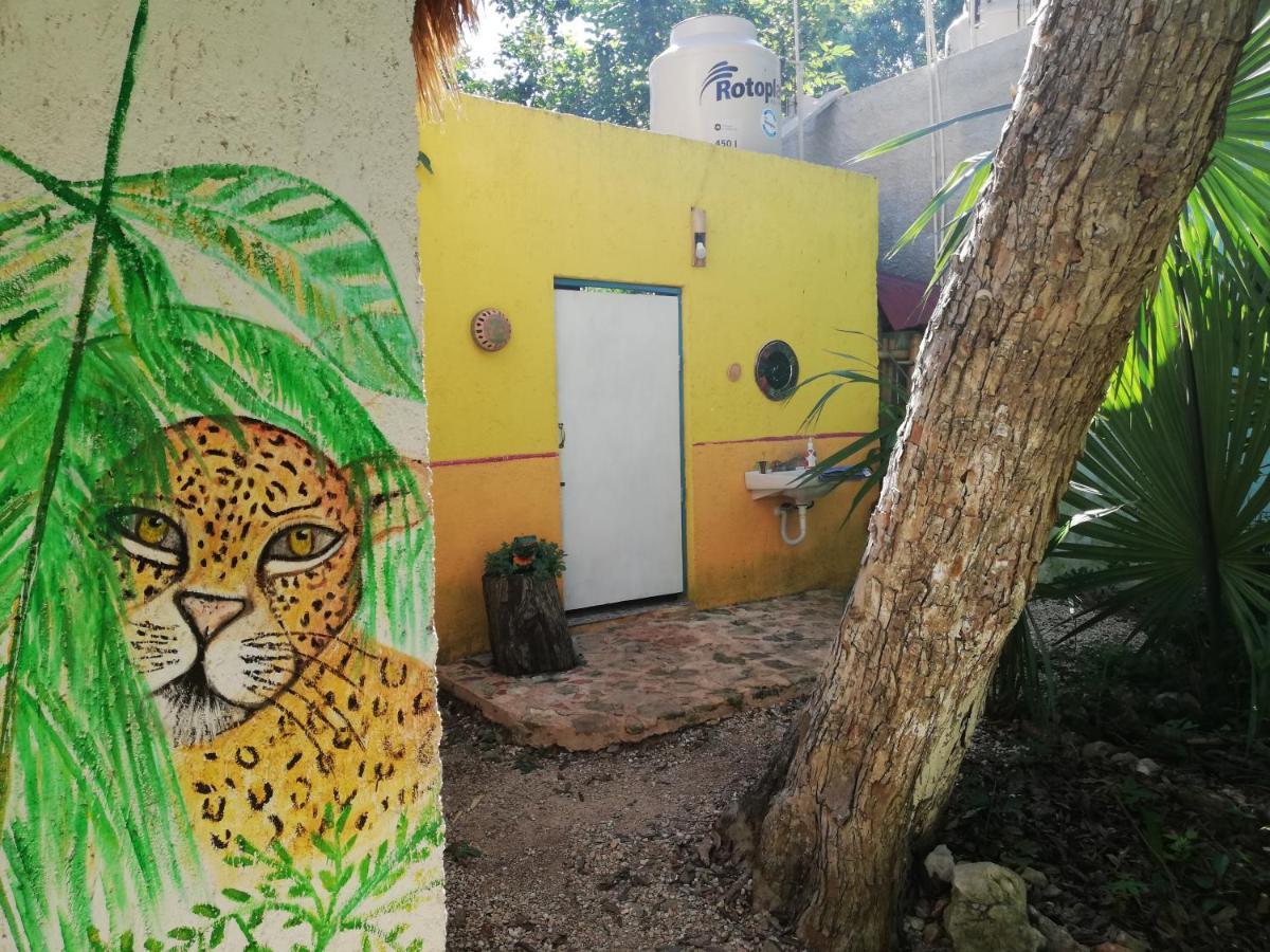 Mayan Bungalow Near Chichen Exterior foto